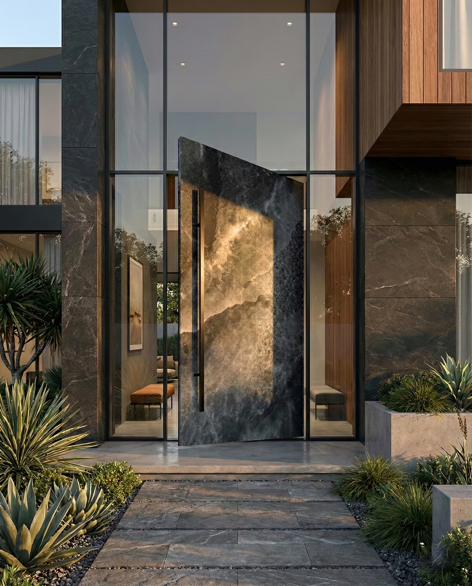 Drzwi PIVOT - czym są i dlaczego architekci je uwielbiają?